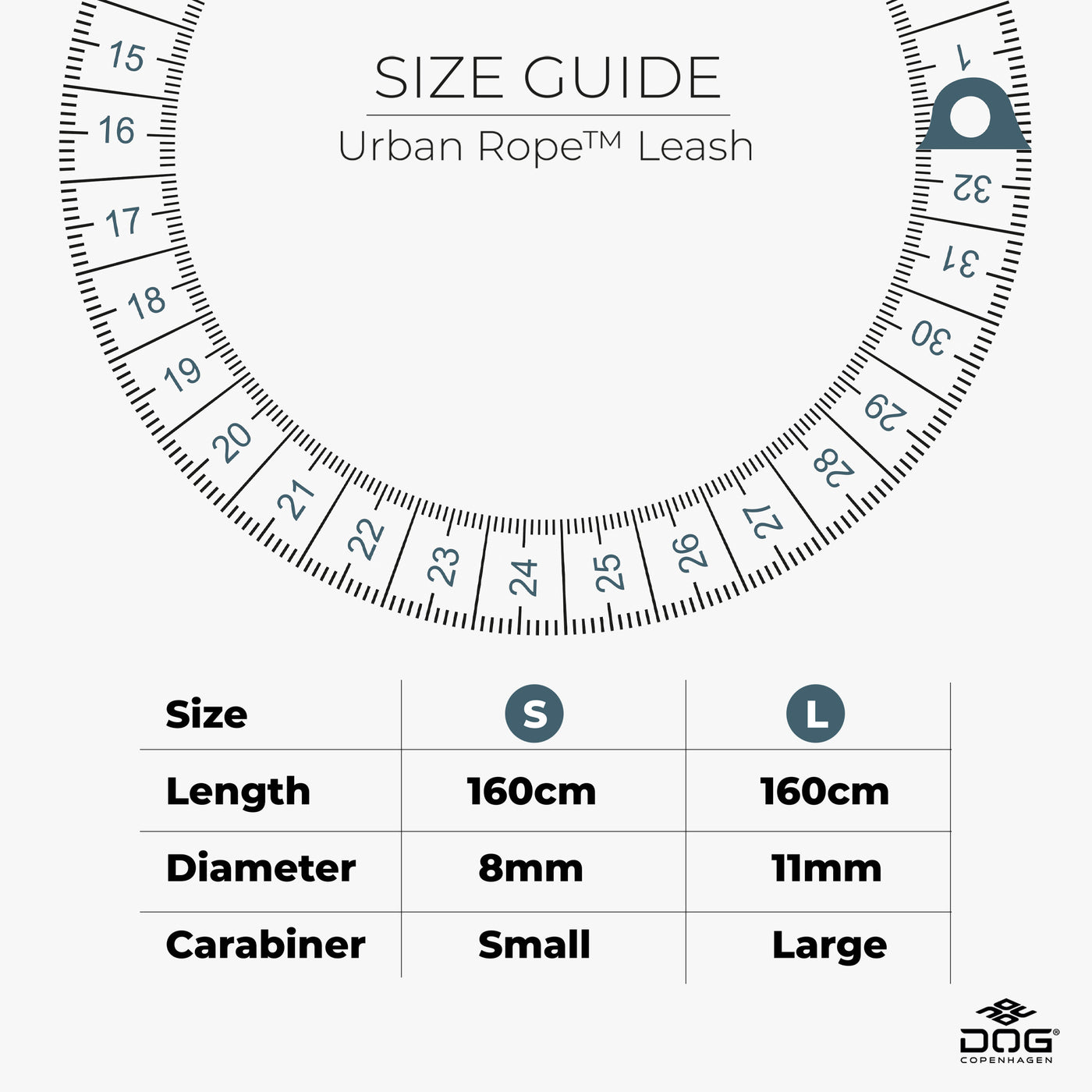 Hundeleinen von DOG Copenhagen V3 Rope Leash