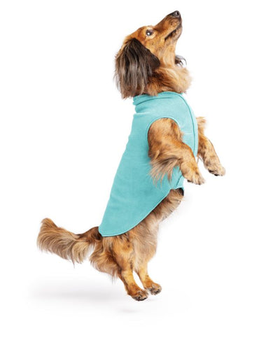 Hundepullover Goldpaw Stretch Fleece Türkis