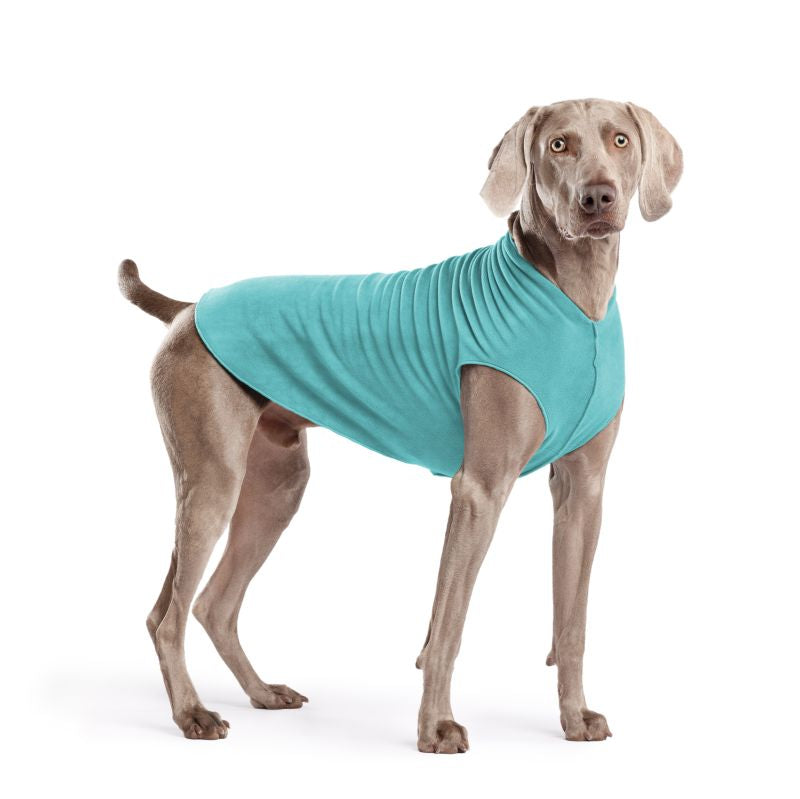 Hundepullover Goldpaw Stretch Fleece Türkis