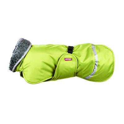 Hunde Wintermantel Toppa Pomppa Lime