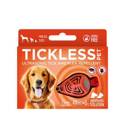 TICKLESS Ultraschallgerät Floh- und Zeckenschutz für den Hund