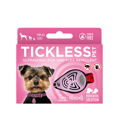 TICKLESS Ultraschallgerät Floh- und Zeckenschutz für den Hund