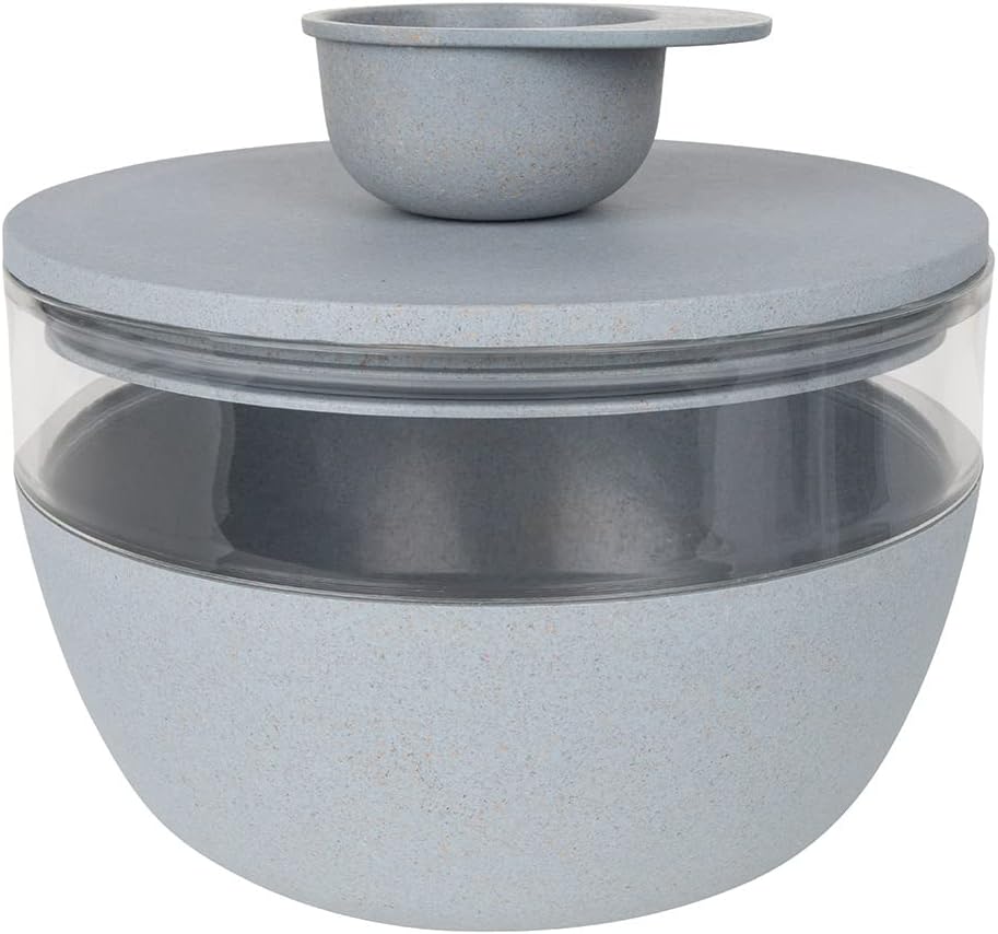 District 70 BAMBOO Treat Jar Vorratsbehälter Leckerlis Hundefutter ø 18cm