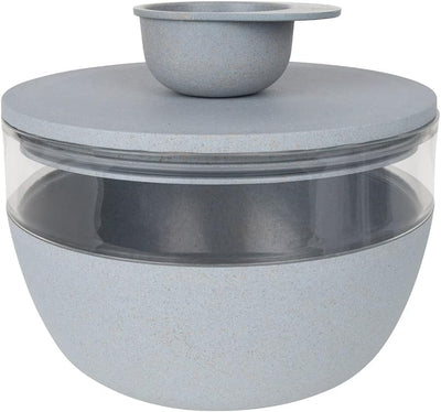 District 70 BAMBOO Treat Jar Vorratsbehälter Leckerlis Hundefutter ø 18cm