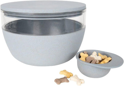 District 70 BAMBOO Treat Jar Vorratsbehälter Leckerlis Hundefutter ø 18cm