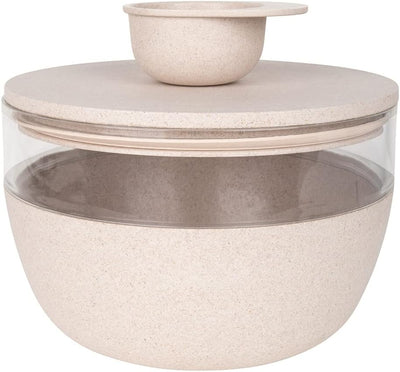 District 70 BAMBOO Treat Jar Vorratsbehälter Leckerlis Hundefutter ø 18cm