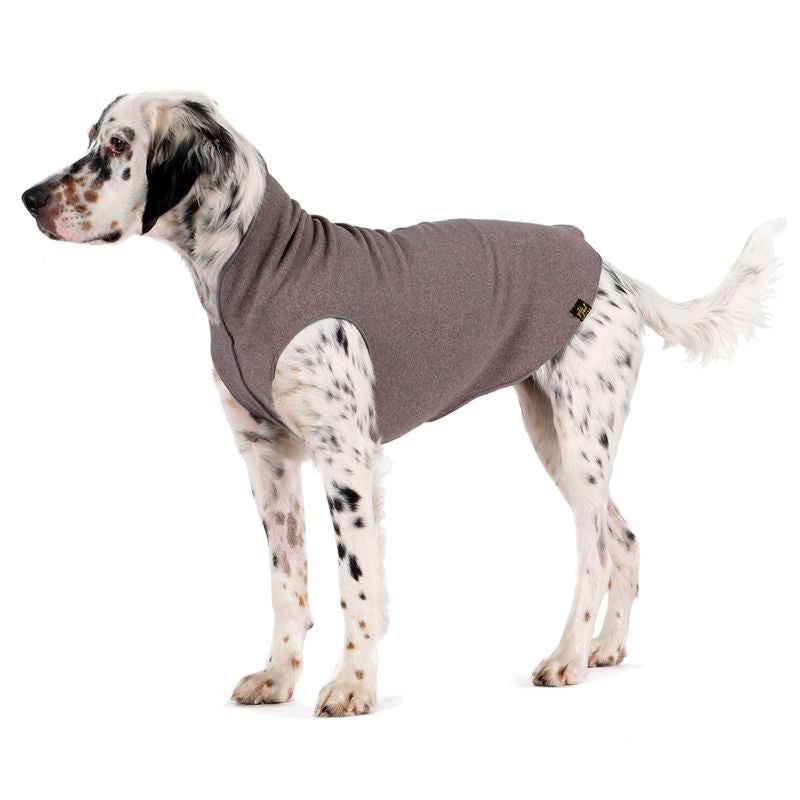 Hundepullover Goldpaw Stretch Fleece Grau.