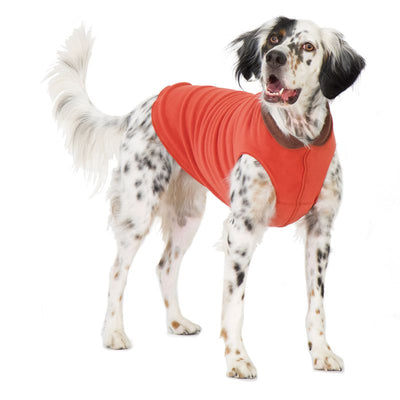 Hundepullover Goldpaw Double Stretch Fleece Paprika / Schokobraun.