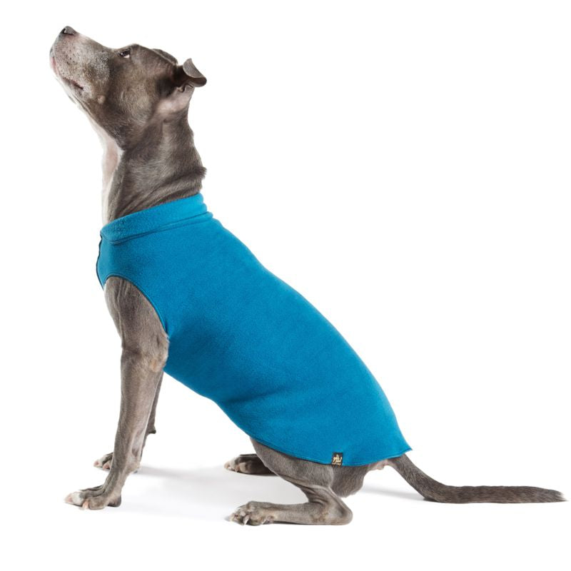 Hundepullover Goldpaw Stretch Fleece Petrol.