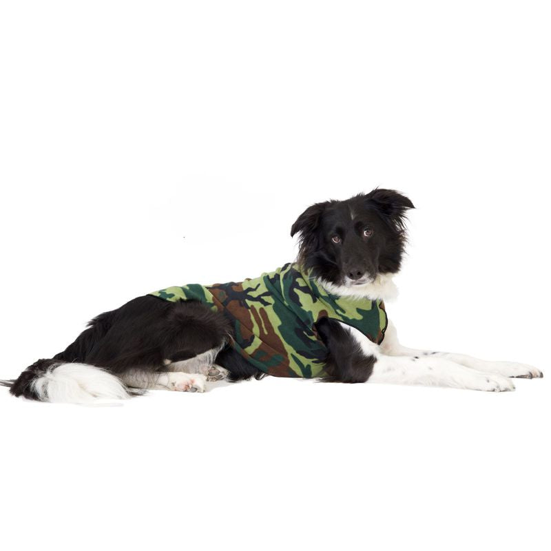 Hundepullover Goldpaw Stretch Fleece Camouflage.