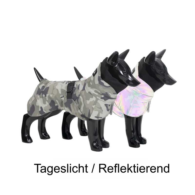 Paikka reflektierender Hunde Wintermantel Camouflage