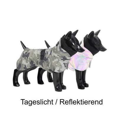 Paikka reflektierender Hunde Wintermantel Camouflage
