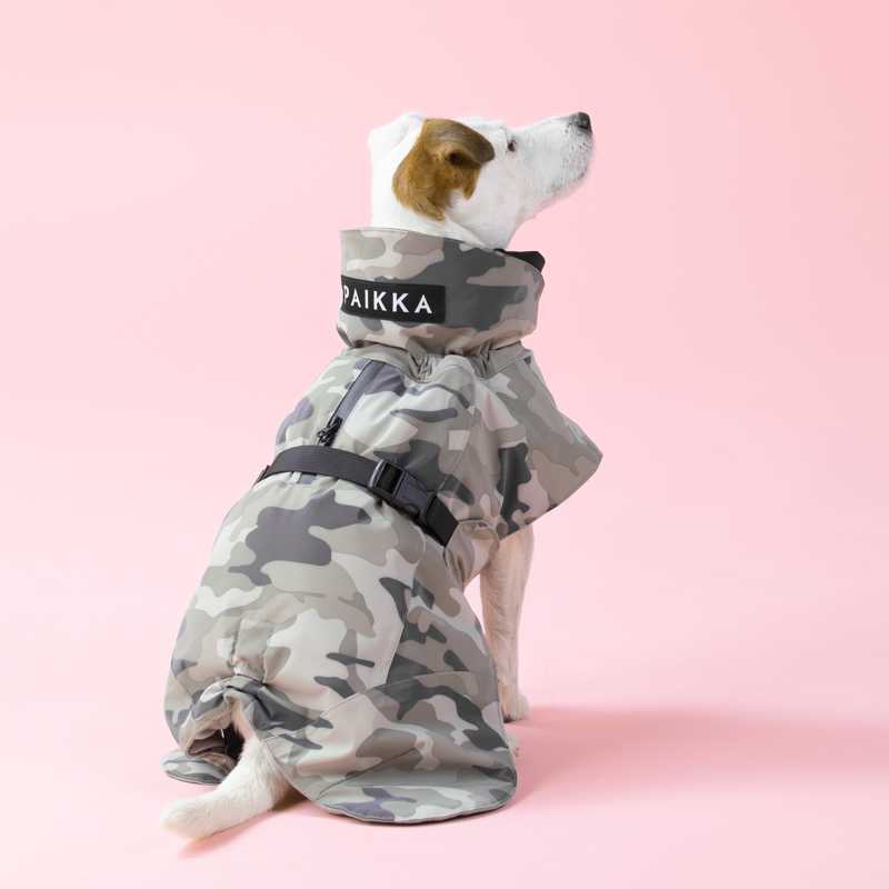 Paikka reflektierender Hunde Wintermantel Camouflage