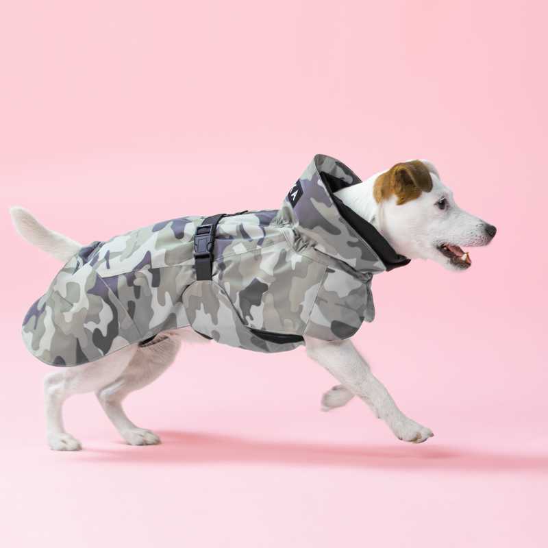Paikka reflektierender Hunde Wintermantel Camouflage