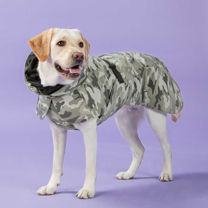 Paikka reflektierender Hunde Wintermantel Camouflage