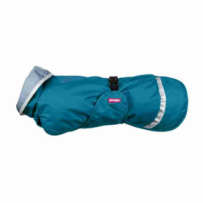 Hunde Regenmantel Sade Pomppa Petrol
